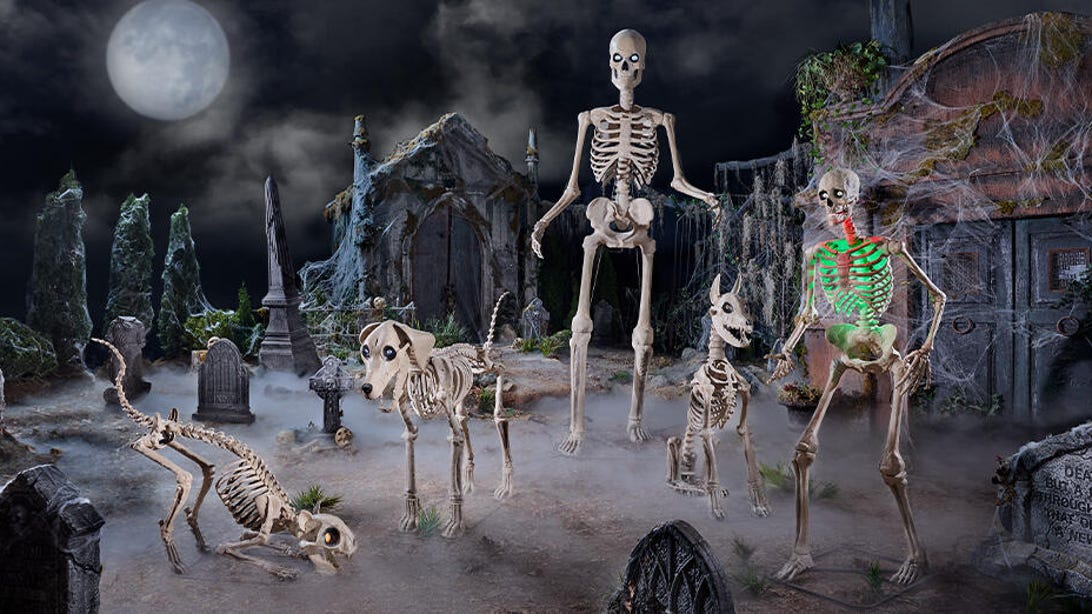 Be the Spookiest House on the Block This Halloween: Home Depot's Giant Skeleton Now Has a Voice